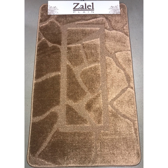 Коврик для ванной 1-пр ZALEL 60x100 D.BROWN