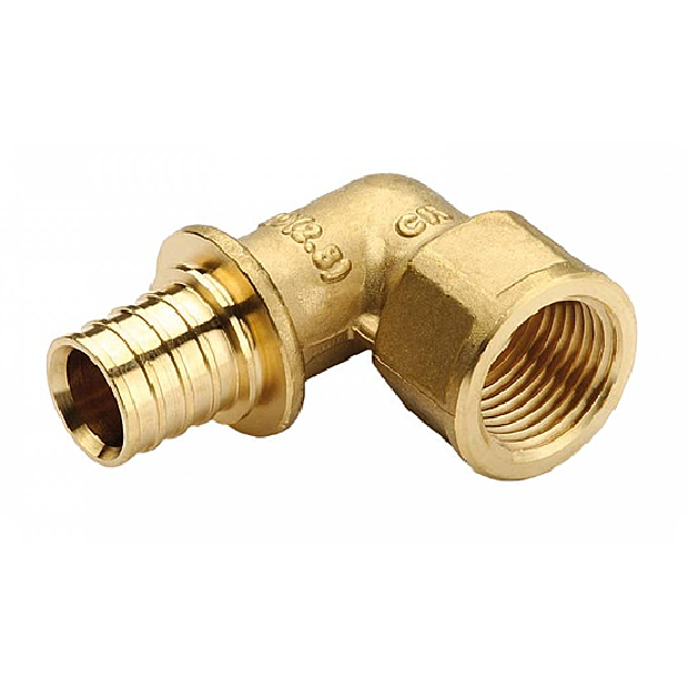 Уголок  аксиальный L16X3/4"F  "VER-PRO" (90/3шт)