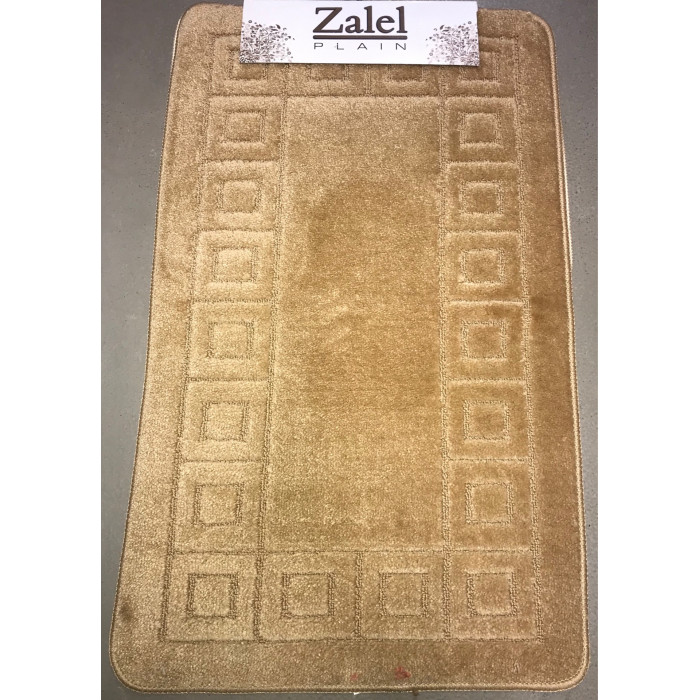Коврик для ванной 1-пр ZALEL 60x100 L.BROWN