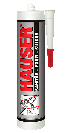 Герметик силиконовый CH Hauser SANI 260мл. Бесцветный