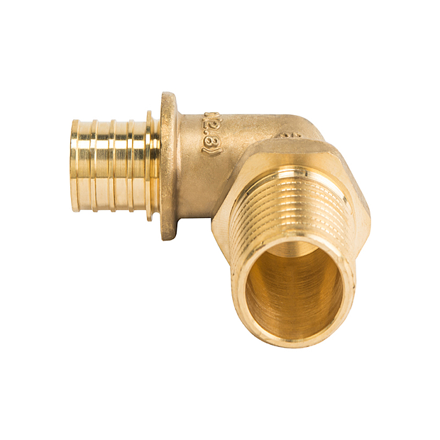 Уголок  аксиальный L25X3/4"M  "VER-PRO" (120/2шт)