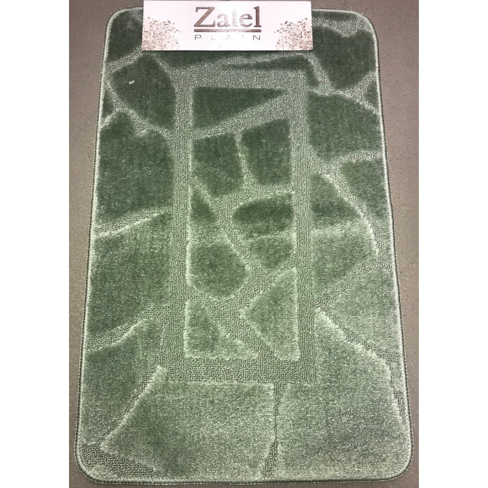Коврик для ванной 1-пр ZALEL 60x100 L.GREEN