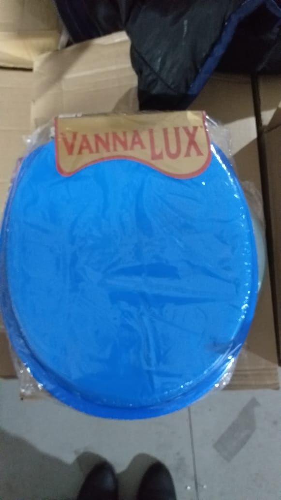Сиденье для унитаза мягкое Vanna Lux Синее (1/17)