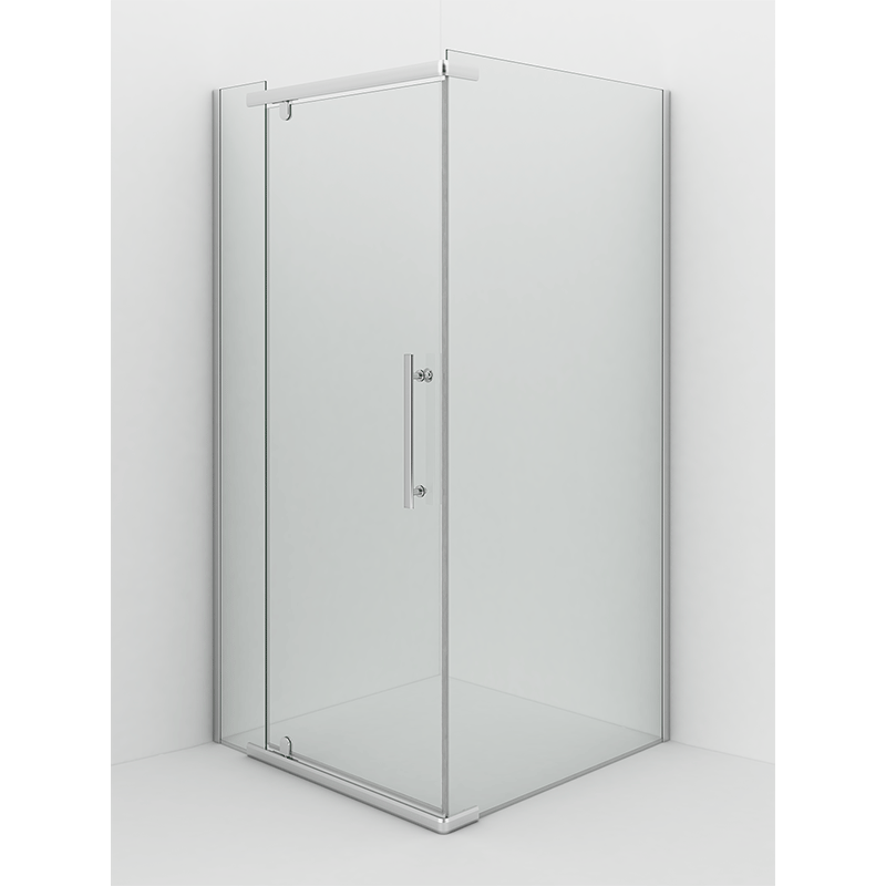 Душ. ограждение 90x90x200 ERLIT ER10109H-C1 квадратное. Прозрачное стекло
