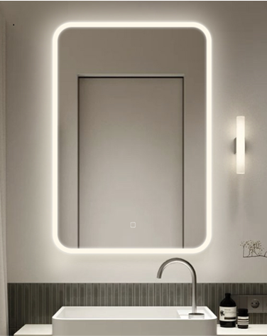 Зеркало с Led-подсв. "Брют Бэйс" 1200х800 сенсор DS220