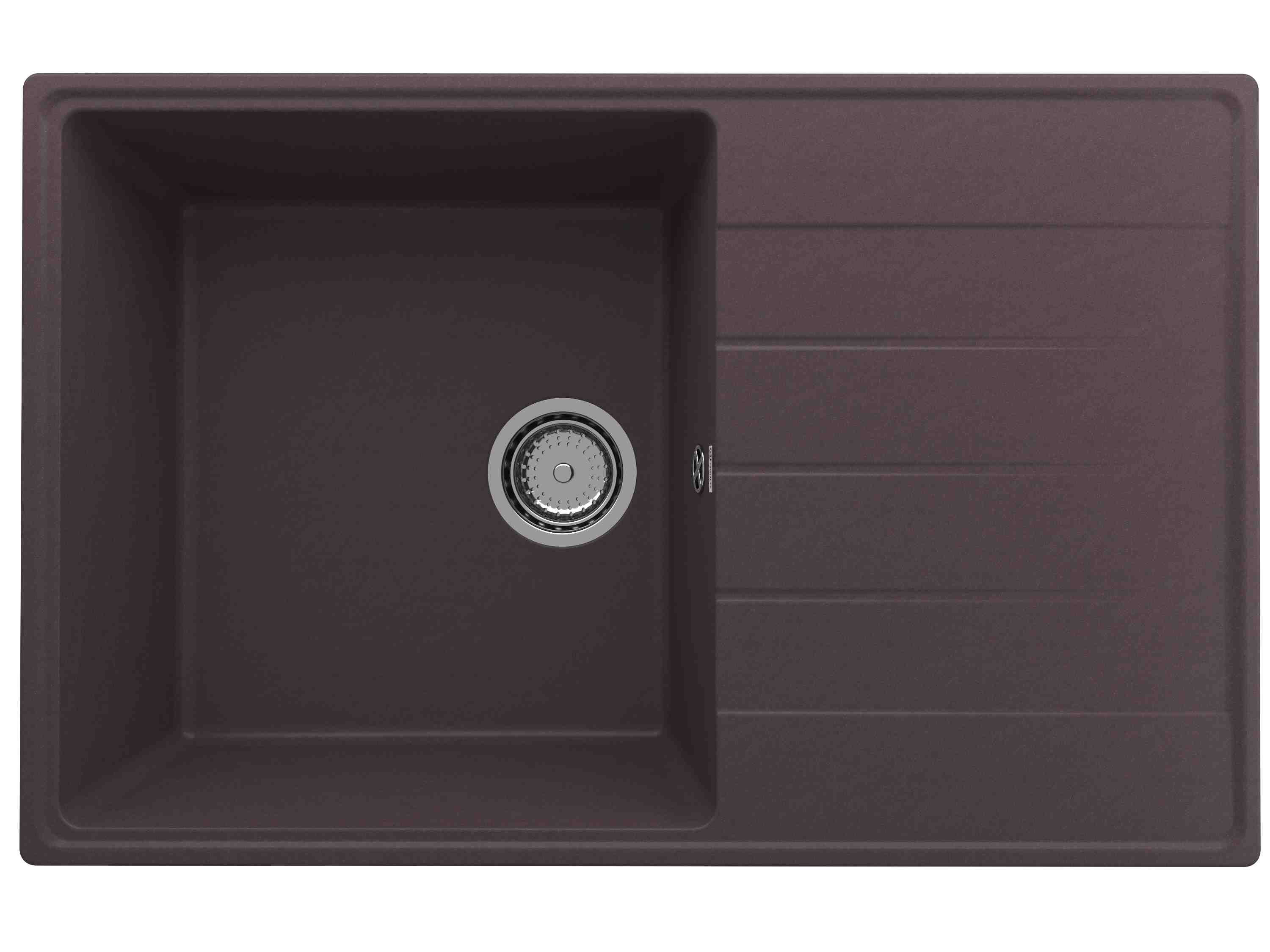 Мойка ULGRAN Quartz 750*500 Prima 750-06 ТРЮФЕЛЬ