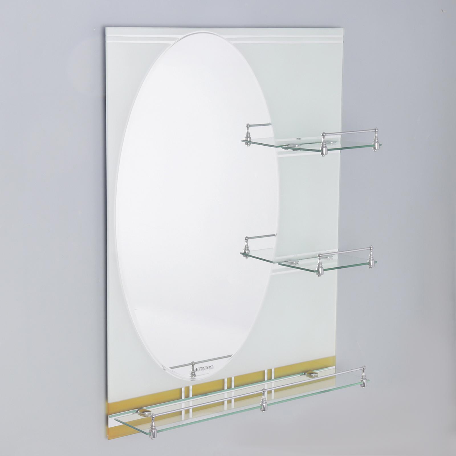 602А Accoona Зеркало 80x60 3 полочки**