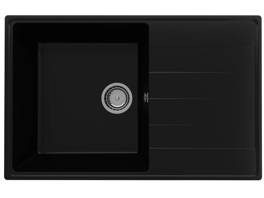 Мойка ULGRAN Quartz 780*500 Prima 780-07 УГОЛЬ