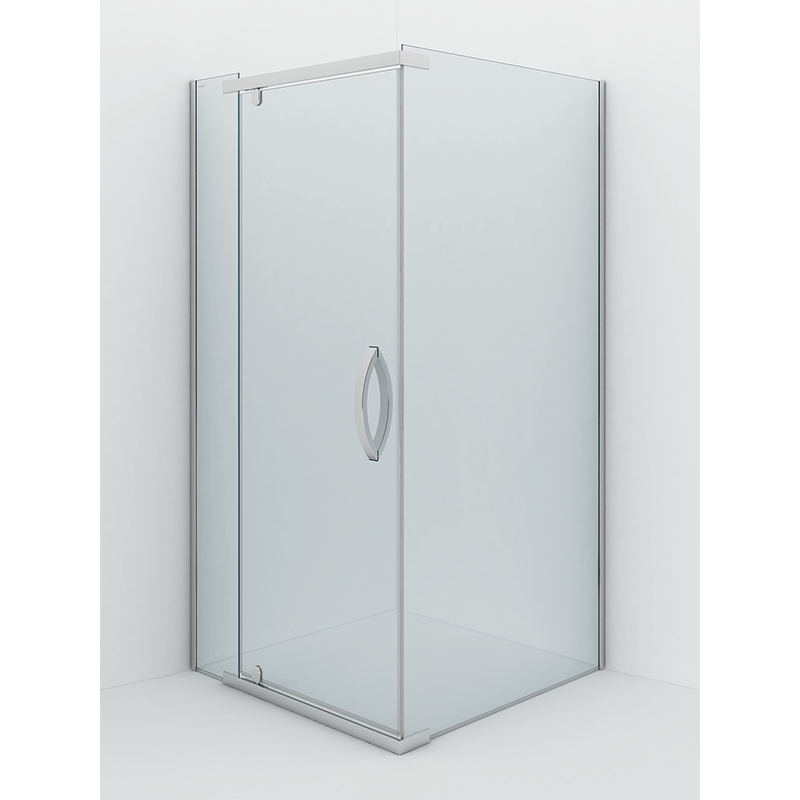 Душ. ограждение 100x100x200 ALEX BAITLER AB214-100 квадратное. Прозрачное