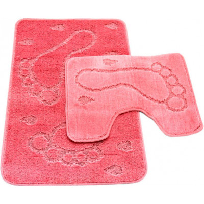 Ковриков набор 2-пр ZALEL 55х85 45х55 PINK