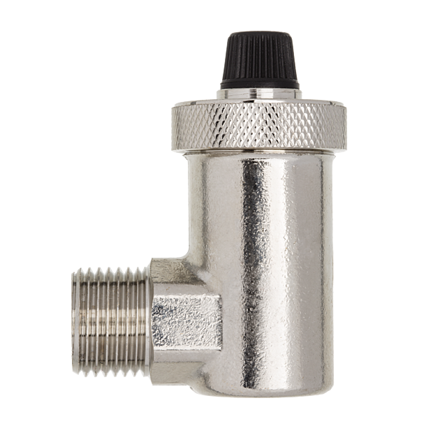 Воздухоотводчик 1/2" БОКОВОЙ хром PF505 ViEiR (1/100)