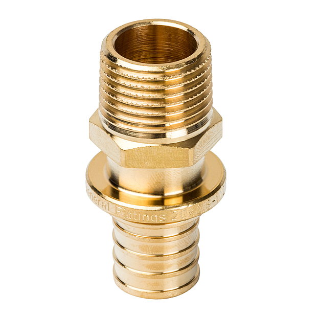 Переходник  аксиальный S25X1"M  "VER-PRO" (80/2шт)