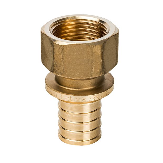 Переходник  аксиальный S25X3/4"F  "VER-PRO" (100/2шт)